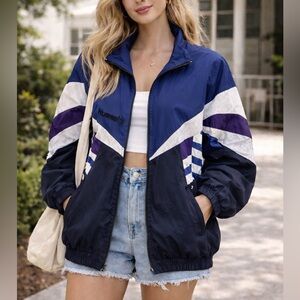 Vintage Hummel Blue Jacket